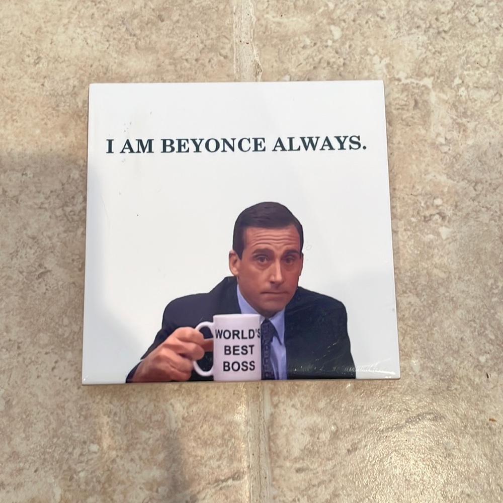 Michael Scott/the office coaster